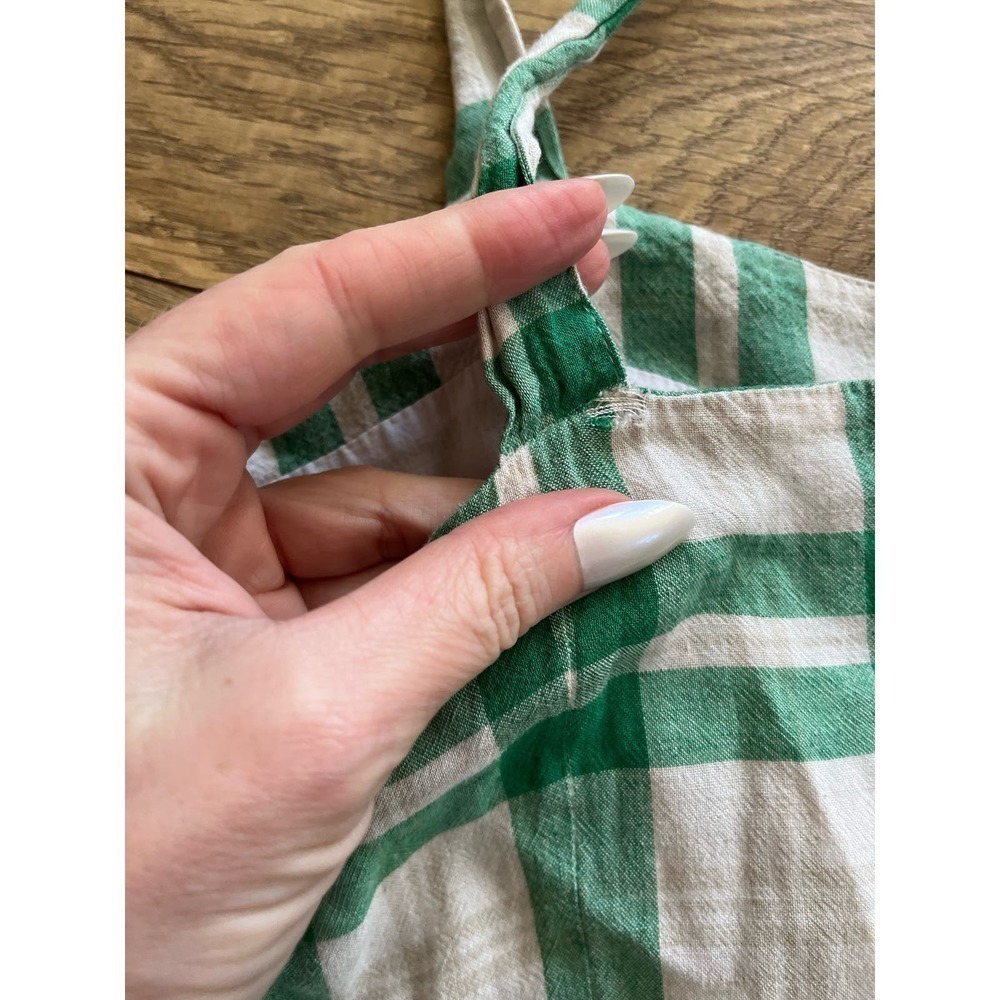 Zara | Women's Checked Midi Dress Blogger Favorite Sz XS​​​​​​​​​​​ - Picture 12 of 13